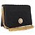 CHANEL Matelasse Chain Shoulder Bag Nylon Black Gold Tone CC Auth BA16807A - Jerrillo