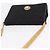 CHANEL Matelasse Chain Shoulder Bag Nylon Black Gold Tone CC Auth BA16807A - Jerrillo - vista 6