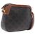 Céline CELINE Triomphe Shoulder Bag PVC Leather Black Gold Tone Auth BA16816 - Jerrillo