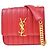 Autre Marque Saint Laurent Vicky Vertical Quilted Leather Medium