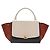 Trapèze Céline CELINE Trapeze Hand Bag Leather 2way Beige Gold Auth 213382A - Jerrillo - vista 13