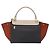 Trapèze Céline CELINE Trapeze Hand Bag Leather 2way Beige Gold Auth 213382A - Jerrillo - vista 2