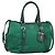 mala PRADA Nylon 2way Verde Prata Auth 210496M - Jerrillo