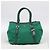 mala PRADA Nylon 2way Verde Prata Auth 210496M - Jerrillo - vista 12