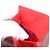 PRADA Trifold Wallet Leather Red Gold Tone Auth 212128M - Jerrillo - vista 11