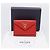 PRADA Trifold Wallet Leather Red Gold Tone Auth 212128M - Jerrillo - vista 12