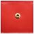 PRADA Trifold Wallet Leather Red Gold Tone Auth 212128M - Jerrillo - vista 18