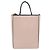 FENDI Hand Bag Leather 2way Pink Gold Auth 213439 - Jerrillo - vista 3