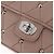 Miu Miu Studs Chain Shoulder Bag Leather Pink Silver Auth 210487V - Jerrillo - vista 19