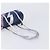 Miu Miu Hand Bag Suede Navy Silver Auth 210523 - Jerrillo - vista 7