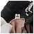 Miu Miu Matelasse Chain Shoulder Bag Leather Black Silver Auth 210230A - Jerrillo - vista 12