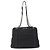 Miu Miu Matelasse Chain Shoulder Bag Leather Black Silver Auth 210230A - Jerrillo - vista 13