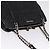Miu Miu Matelasse Chain Shoulder Bag Leather Black Silver Auth 210230A - Jerrillo - vista 6