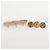 Spilla Chanel n°5 19 strass metallo 1.5 cm - vista 3