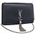 Autre Marque Saint Laurent Kate Chain Shoulder Bag Leather Navy Silver Auth 210824V - Jerrillo