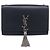 Autre Marque Saint Laurent Kate Chain Shoulder Bag Leather Navy Silver Auth 210824V - Jerrillo - vista 2