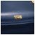Chloé Chloe Chain Shoulder Bag Leather Navy Gold Auth BA16368 - Jerrillo - vista 20