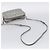 Miu Miu Matelasse Shoulder Bag Leather Silver Auth 206966A - Jerrillo - vista 7
