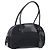 PRADA Hand Bag Nylon Leather Black Silver Auth 213463A - Jerrillo - vista 2