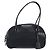PRADA Hand Bag Nylon Leather Black Silver Auth 213463A - Jerrillo - vista 3