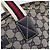 GUCCI GG Canvas Sherry Line Hand Bag Navy Silver 131228 Auth 213464A - Jerrillo - vista 17