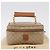 Céline CELINE Macadam Canvas Vanity Hand Bag PVC Beige Gold Auth 210891V - Jerrillo - vista 12