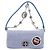 Miu Miu Matelasse Hand Bag Cotton 2way Blue Silver Auth 211290M - Jerrillo - vista 13
