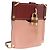 Chloé Chloe Abby Rocky Shoulder Bag Leather Pink Gold Tone Auth BA16799A - Jerrillo