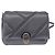 Bulgari BVLGARI Serpenti Chain Shoulder Bag Leather Gray Silver Auth 213428V - Jerrillo