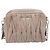 Miu Miu Matelasse Chain Shoulder Bag Leather Beige Silver Auth 207225A - Jerrillo - vista 13