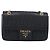PRADA Gathered Chain Shoulder Bag Leather Black Gold Tone Auth 210874V - Jerrillo - vista 2