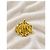 Dior Logo CD Goldfarbener Metall-Schalring - Ansicht 2