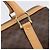 Céline CELINE Macadam Canvas Hand Bag PVC Leather Brown Gold Auth yk21046V - Jerrillo - vista 15