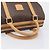 Céline CELINE Macadam Canvas Hand Bag PVC Leather Brown Gold Auth yk21046V - Jerrillo - vista 7