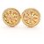 Chanel Vintage Round Clip-On Metal