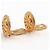 Chanel Vintage Round Clip-On Metal - vista 3