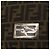 FENDI Zucca Canvas Tote Bag Brown Silver Auth 209368 - Jerrillo - vista 18