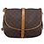 LOUIS VUITTON Monogram Saumur 35 Shoulder Bag M42254 LV Auth 207125V - Jerrillo