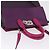 Salvatore Ferragamo Studio Bag Small Leather 2way Purple Silver Auth BA16267V - Jerrillo - vista 7