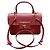 Prada Saffiano Lederhandtasche Rot