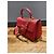 Prada Saffiano Lederhandtasche Rot - Ansicht 14