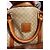 Céline Celine Borsa Boston Macadam in Tela Monogramma e Pelle Marrone - vista 4