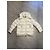 Moncler plumífero mujer blanco marfil con capucha - vista 2