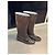 Fendi botas de lluvia con motivo FF marrón - vista 11