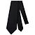 Hermès black silk tie