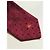 Burberry cravatta in seta rossa - vista 2