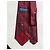 Burberry cravatta in seta rossa - vista 7
