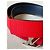 Louis Vuitton cintura LV Initiales reversibile rossa e blu - vista 8