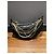 Borsa Crescent Chanel in pelle matelassé nera e perle - vista 15
