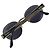 Chanel Occhiali da sole con lenti blu Silver Logo 06933 - vista 6